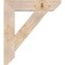 Ekena Millwork Traditional Slat Smooth Bracket, Douglas Fir, 5 1/2"W x 30"D x 34"H BKT06X30X34TRA06SDF - alternate 3